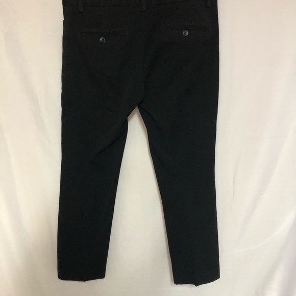 Gap Women’s Slim Cropped Black Mid Rise Black Pant size 6R - Picture 2 of 8